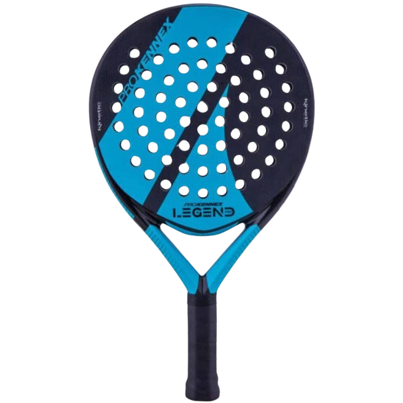Raquette de padel Pro Kennex Kinetic Legend Pro Bleu face - Esprit Padel Shop