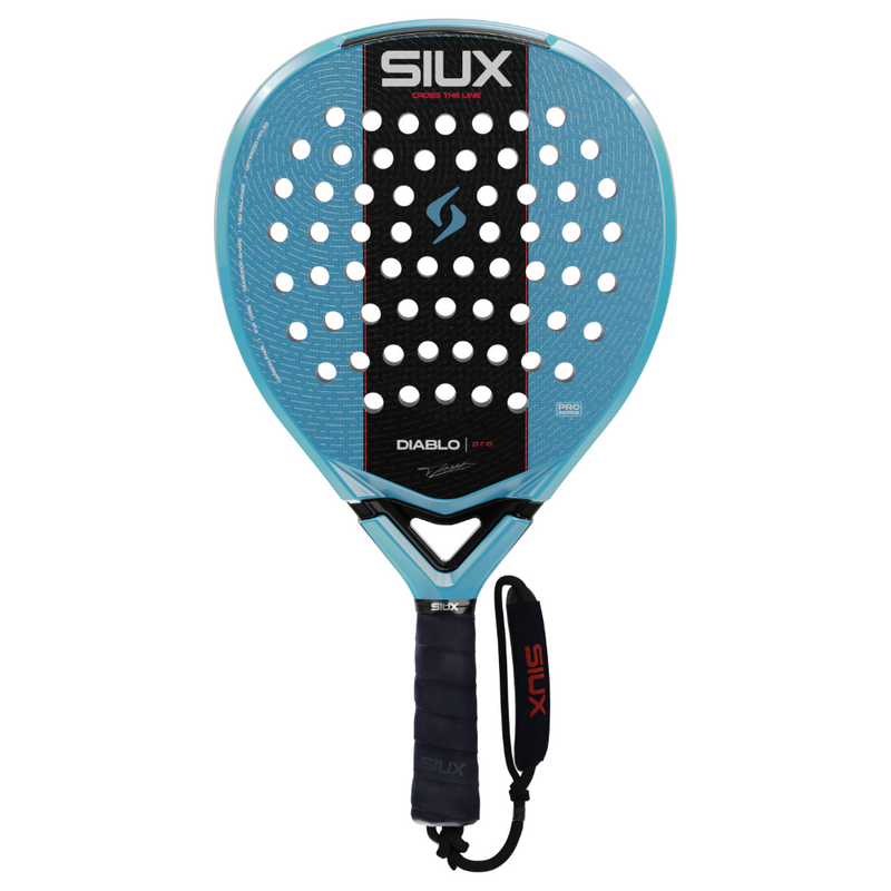 Raquette de padel Siux Diablo Pro Metallic Blue 2027 - Esprit Padel Shop