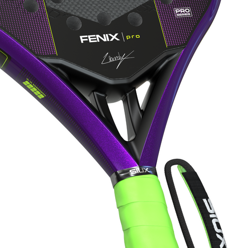 Raquette de padel Siux Fenix Pro VII Violet By Leo Augsburger 2027 - Esprit Padel Shop