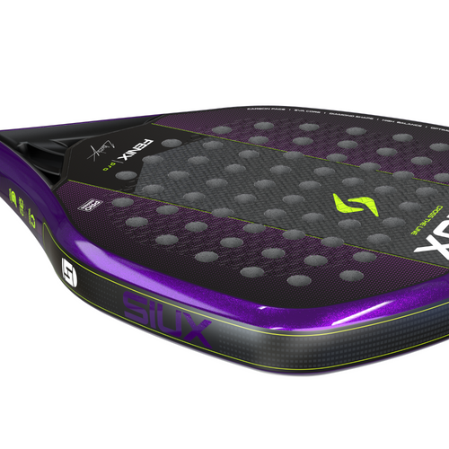 Raquette de padel Siux Fenix Pro VII Violet By Leo Augsburger 2027 - Esprit Padel Shop