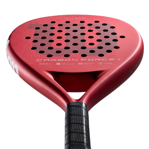 Raquette de padel Wilson Carbon Force C Rouge 2026 - Esprit Padel Shop