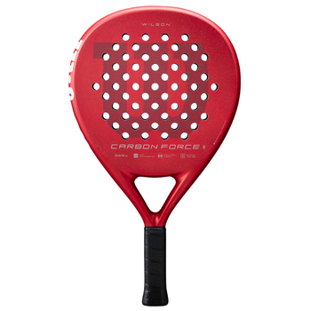 Raquette de padel Wilson Carbon Force C Rouge 2026 - Esprit Padel Shop