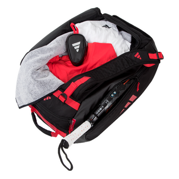 Sac de padel Adidas Tour 3.4 Rouge/Noir - Esprit Padel Shop
