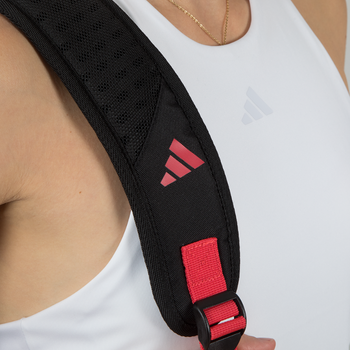 Sac de padel Adidas Tour 3.4 Rouge/Noir - Esprit Padel Shop