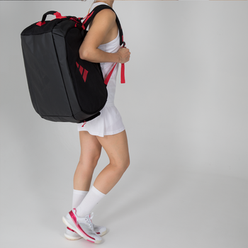 Sac de padel Adidas Tour 3.4 Rouge/Noir - Esprit Padel Shop