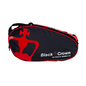 Sac de padel Black Crown Ultimate Series V2 Rouge/Noir - Esprit Padel Shop