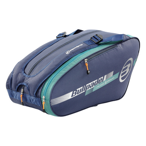 Sac De Padel Babolat Court S Bleu - Capacité 35L, Pour 1-2 Pelles, Idéal Entraînement Et Tournois