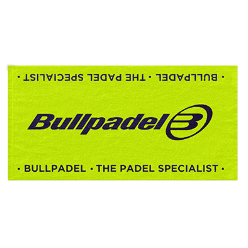 Serviette Bullpadel BPTOWEL26 100X50 Vert Fluo - Esprit Padel Shop