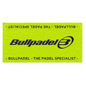 Serviette Bullpadel BPTOWEL26 100X50 Vert Fluo - Esprit Padel Shop