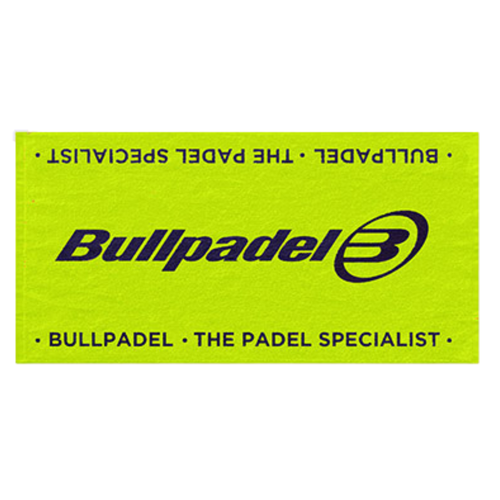 Serviette Bullpadel BPTOWEL26 100X50 Vert Fluo - Esprit Padel Shop