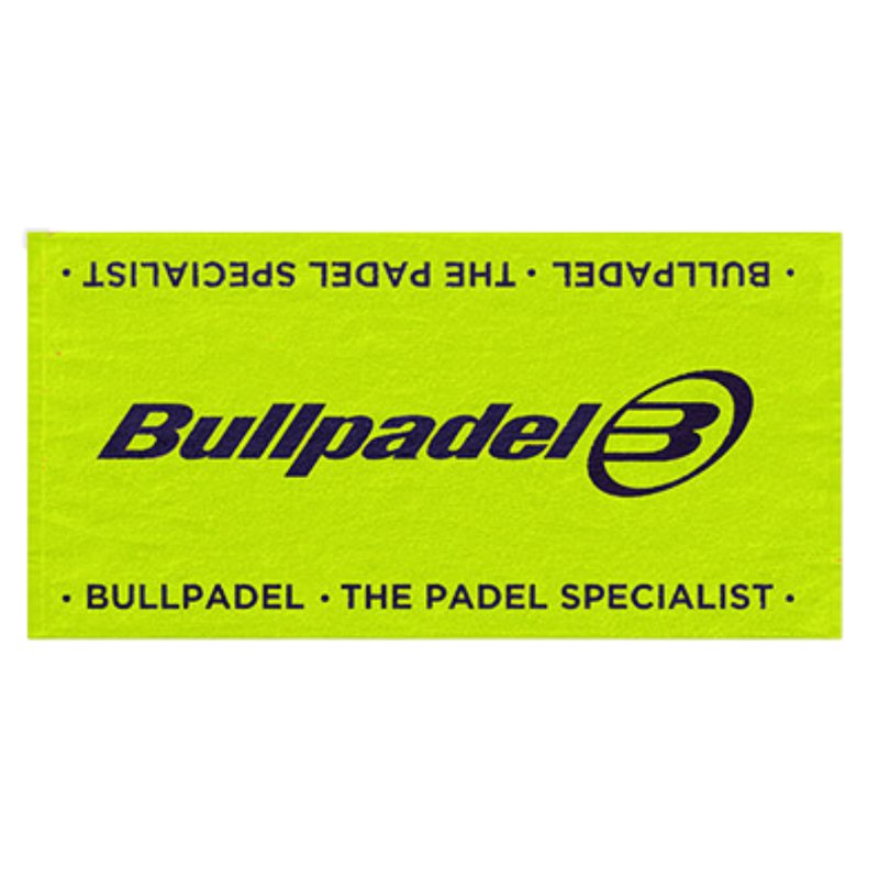 Telo Bullpadel BPTOWEL26 100X50 Verde Fluo - Esprit Padel Shop