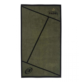 Serviette Bullpadel Premier Padel 100x50cm Vert/Noir