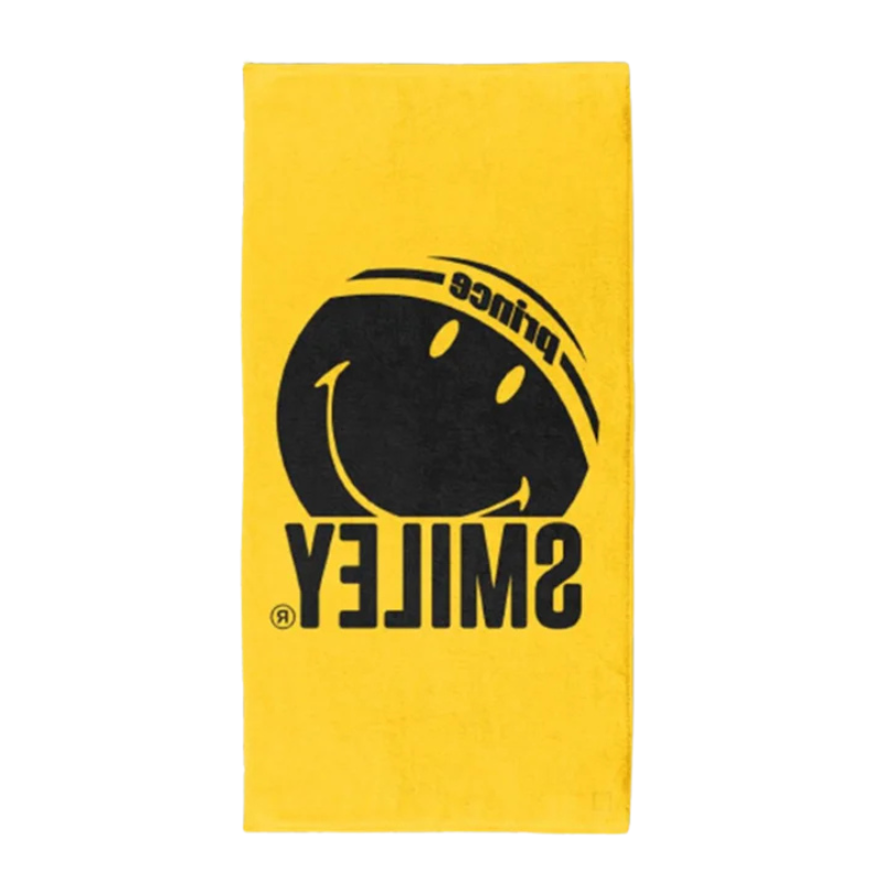Serviette Prince X Smilley Noir/Jaune - Esprit Padel Shop