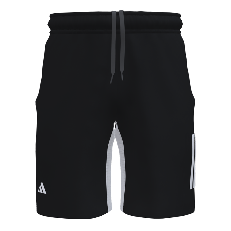 Short Adidas Club 3 Stripes 7" Noir/Blanc - Esprit Padel Shop