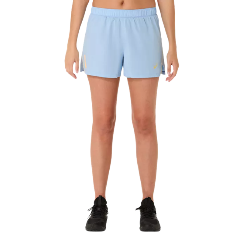 Short Asics Padel Court 2-N-1 Bleu Femme - Esprit Padel Shop