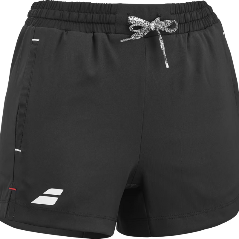 Short Babolat Exercise Noir Junior Girl - Esprit Padel Shop