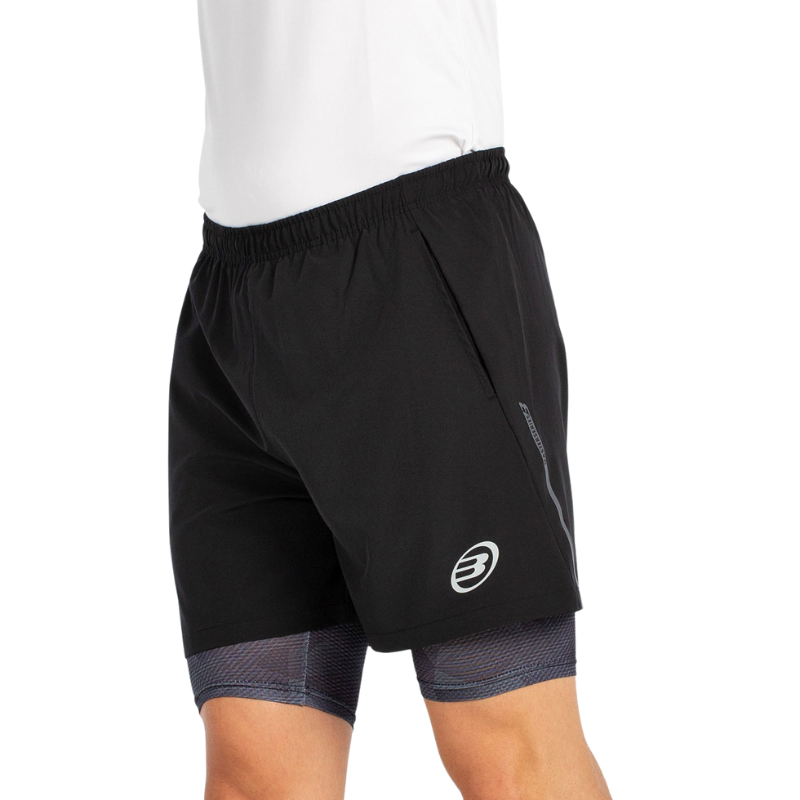Short Bullpadel Manzan Noir - Esprit Padel Shop
