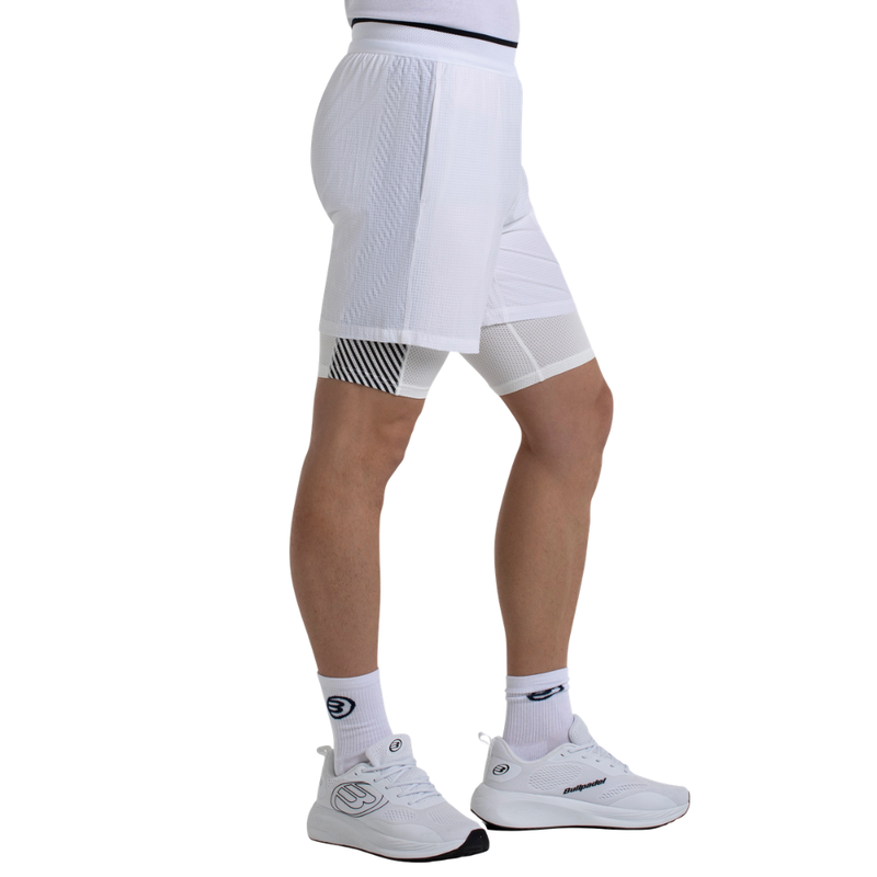 Shorts Bullpadel Tanoel White - Esprit Padel Shop