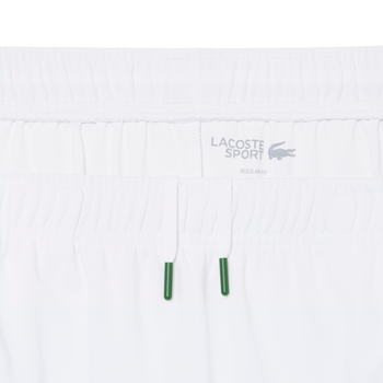 Short Lacoste Sport Regular Fit Ultra Dry Blanc - Esprit Padel Shop