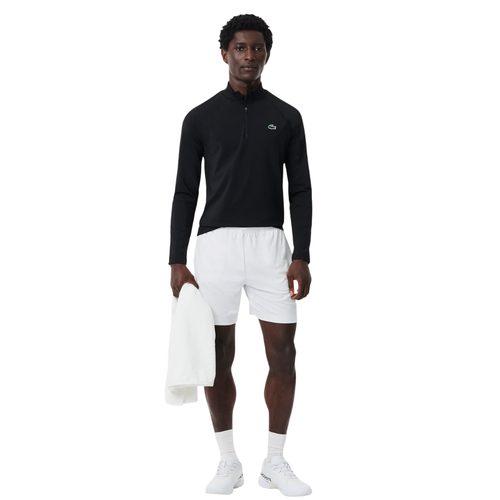Short Lacoste Sport Regular Fit Ultra Dry Blanc - Esprit Padel Shop