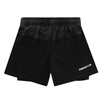 Short Osaka 2 in 1 Noir Homme - Esprit Padel Shop