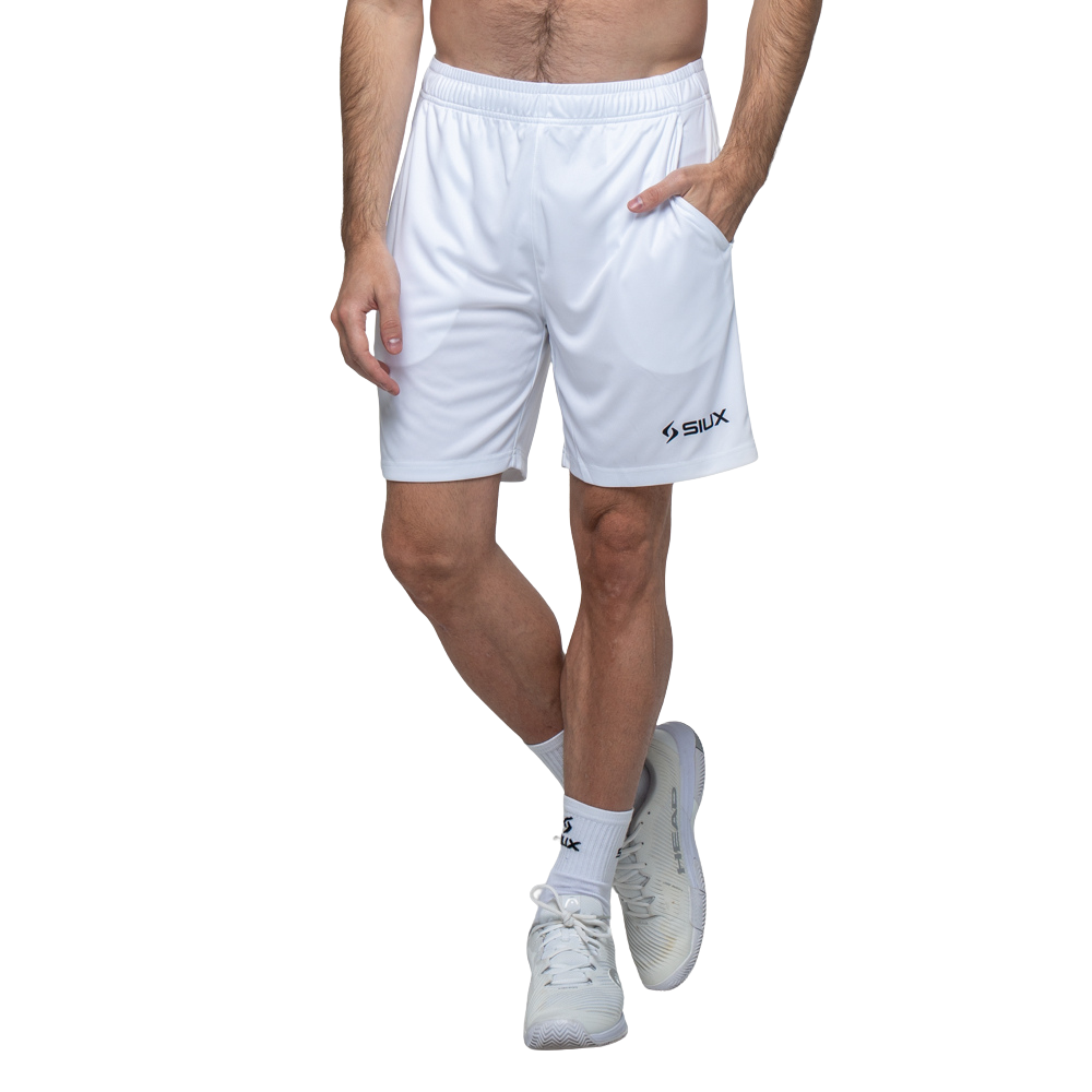 Siux Club White Shorts - Esprit Padel Shop