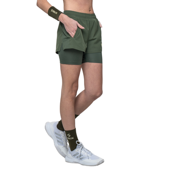 Short Siux Gareh Vert Femme - Esprit Padel Shop