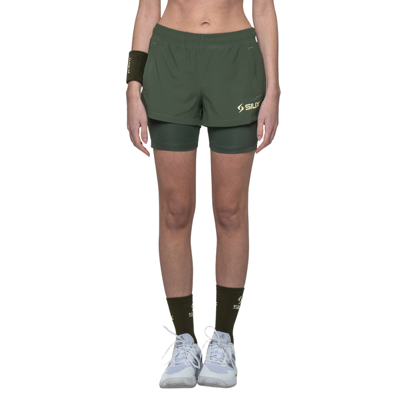 Short Siux Gareh Vert Femme - Esprit Padel Shop
