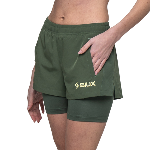 Short Siux Gareh Vert Femme - Esprit Padel Shop