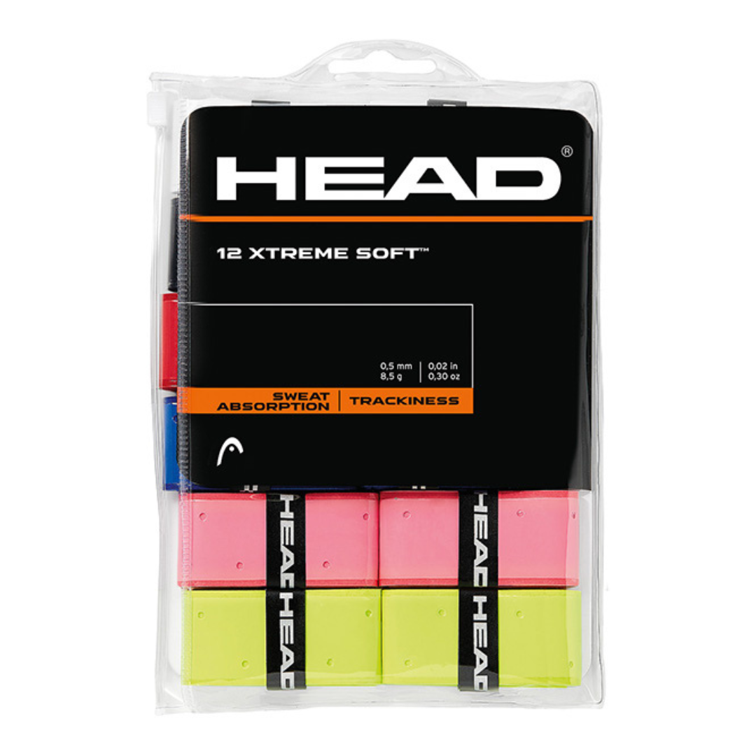 Head Xtrem Soft Overgrips x12 Multicolour - Esprit Padel Shop