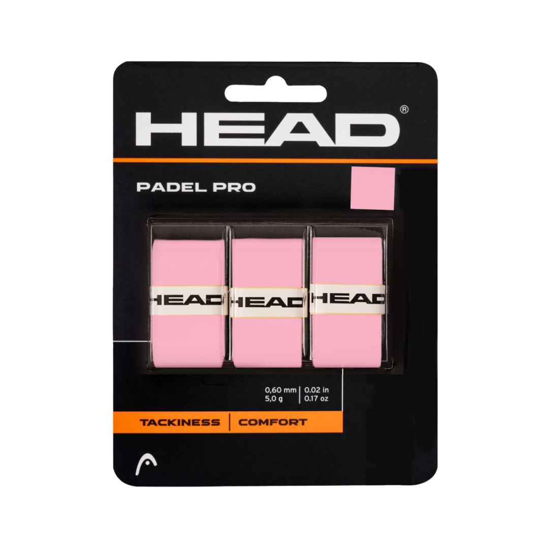 Head Padel Pro Pink Overgrips - Esprit Padel Shop