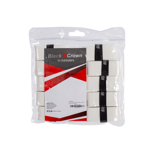 Surgrips Black Crown Blanc x12 - Esprit Padel Shop