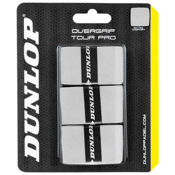 Surgrips Dunlop Tour Pro Blanc x 3 - Esprit Padel Shop