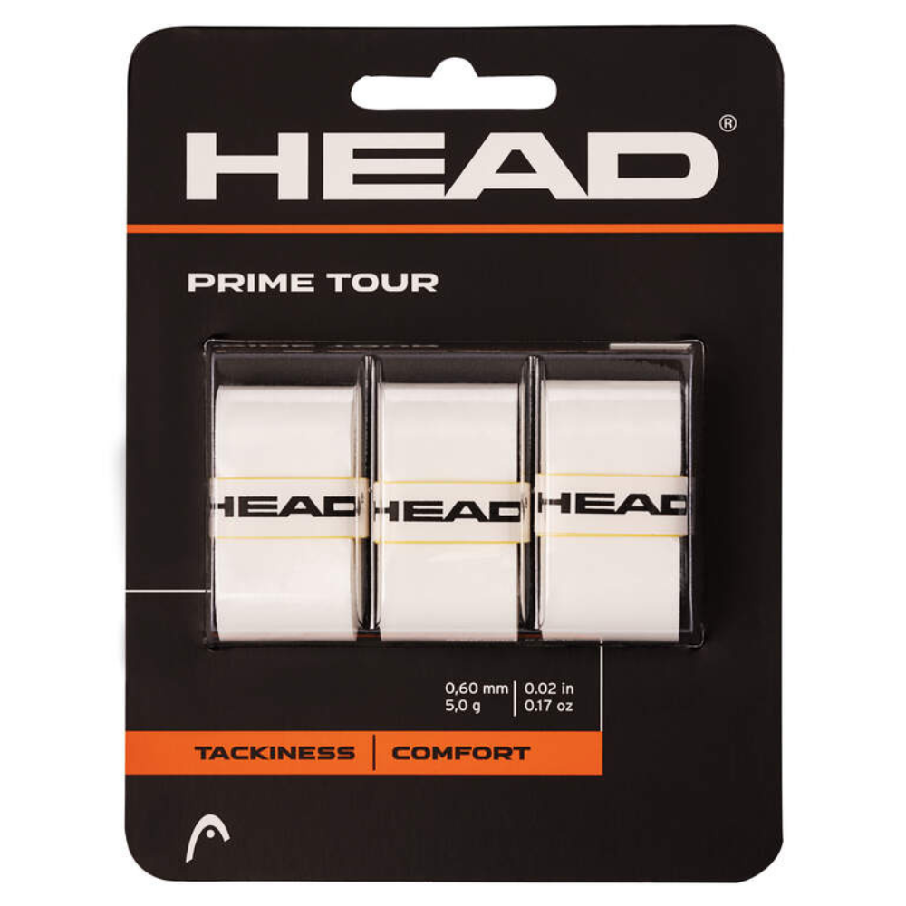 Overgrips Head Prime Tour White x3 - Esprit Padel Shop