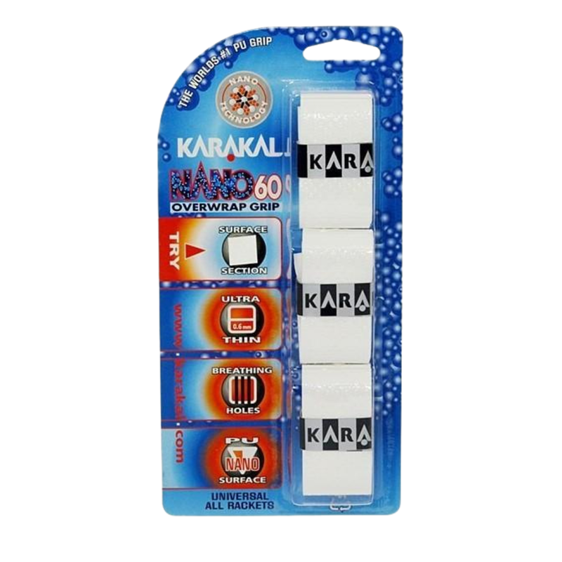 Surgrips Karakal nano 60 x3 - Esprit Padel Shop