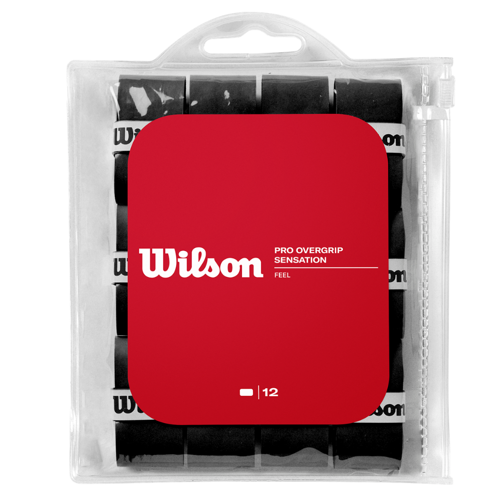 Surgrips Wilson Pro Sensation Feel Noir x12 - Esprit Padel Shop