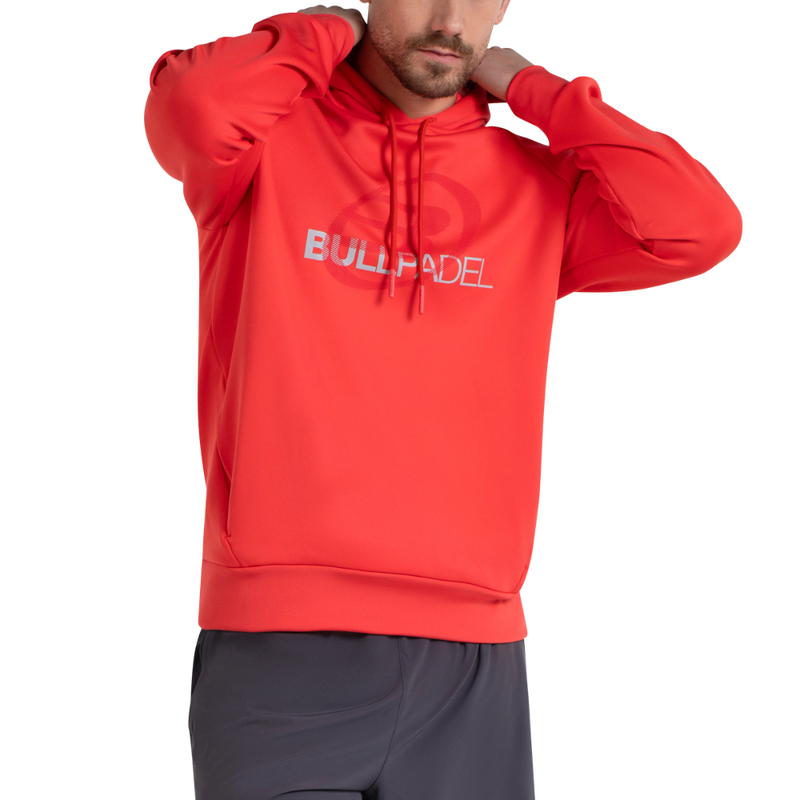 Bullpadel Eira Red Sweatshirt - Esprit Padel Shop