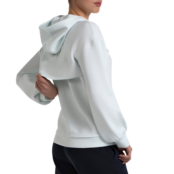 Sweat Bullpadel Emiran Blanc Femme - Esprit Padel Shop
