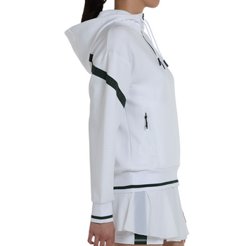 Sweat Bullpadel Lesa Blanc Femme - Esprit Padel Shop