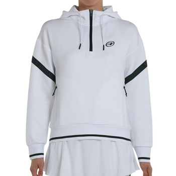 Sweat Bullpadel Lesa Blanc Femme - Esprit Padel Shop