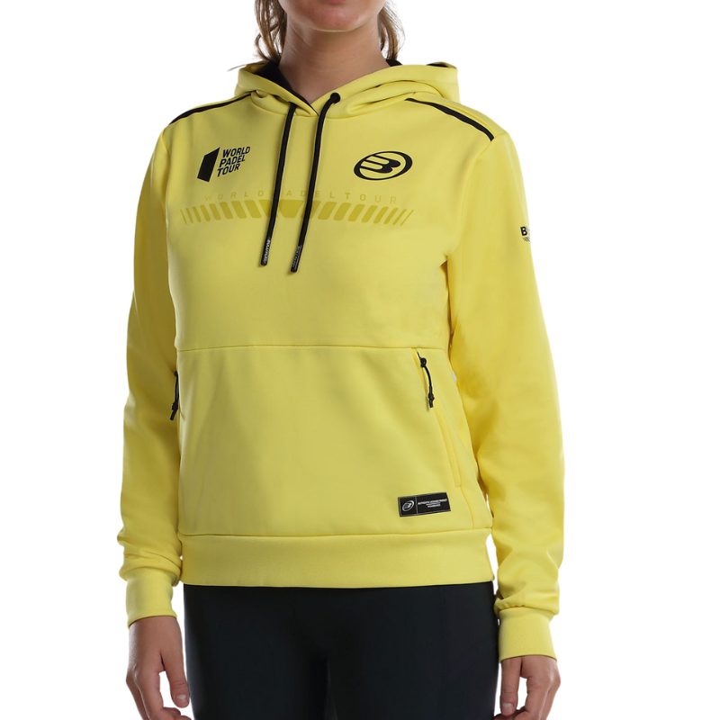 Sweat Bullpadel Leste Femme Jaune - Esprit Padel Shop