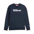 Trui Wilson Team Crewneck Script Marineblauw