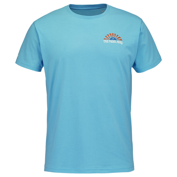 T-shirt Babolat Cotton Tee Bleu - Esprit Padel Shop