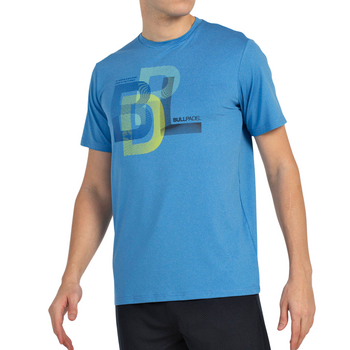 T-shirt Bullpadel Bebas Bleu - Esprit Padel Shop