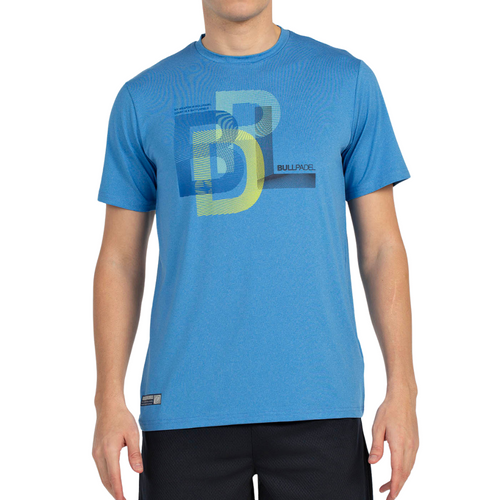T-shirt Bullpadel Bebas Bleu - Esprit Padel Shop