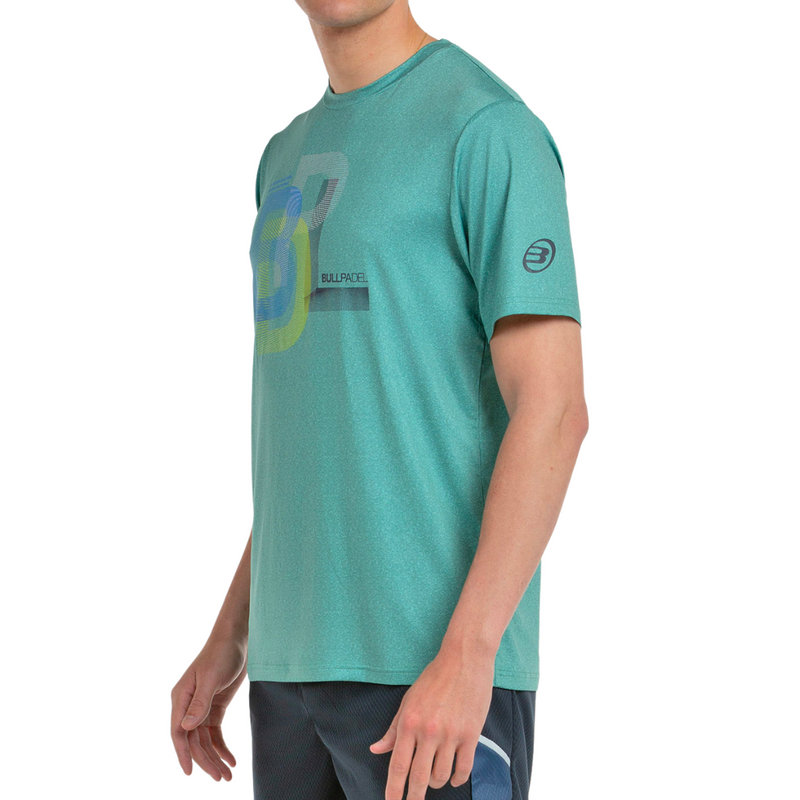 T-shirt Bullpadel Bebas Vert - Esprit Padel Shop