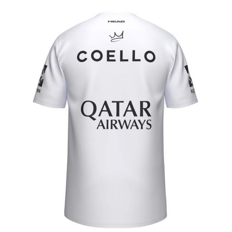 T-shirt Head Replica Coello Blanc 2025 - Esprit Padel Shop