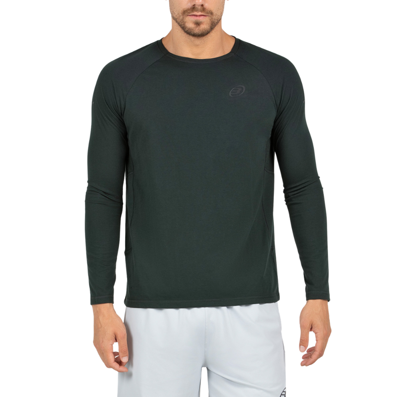 T-shirt de manga comprida Bullpadel Amer verde - Esprit Padel Shop