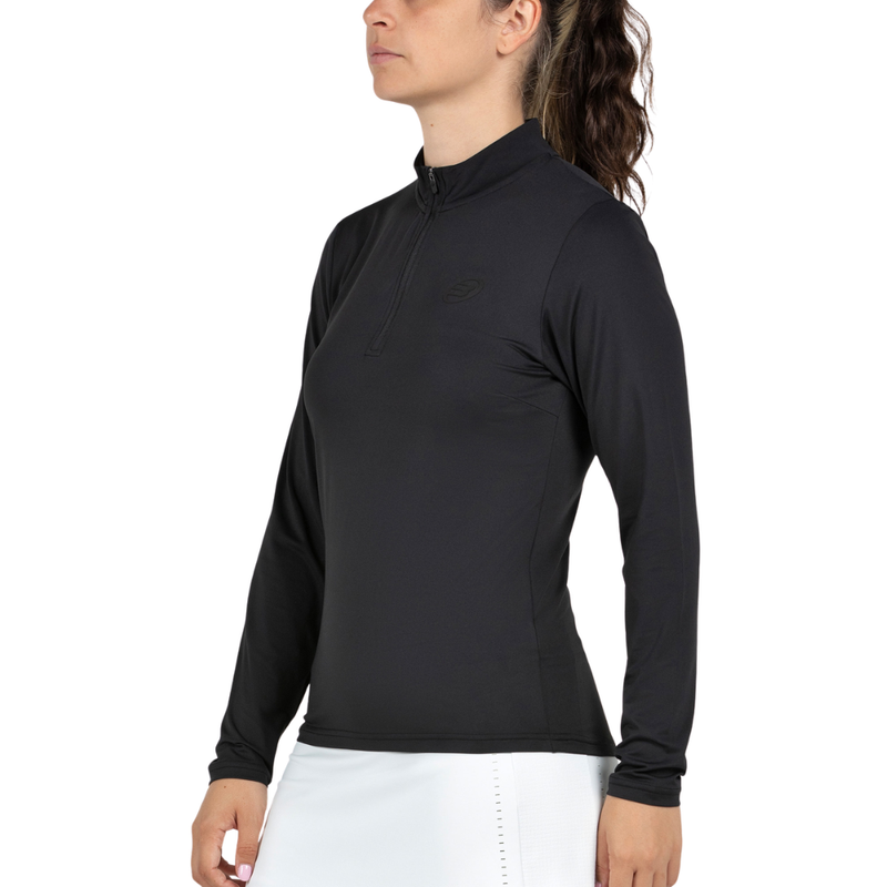 T-shirt à manches longues Bullpadel Becal Noir Femme - Esprit Padel Shop