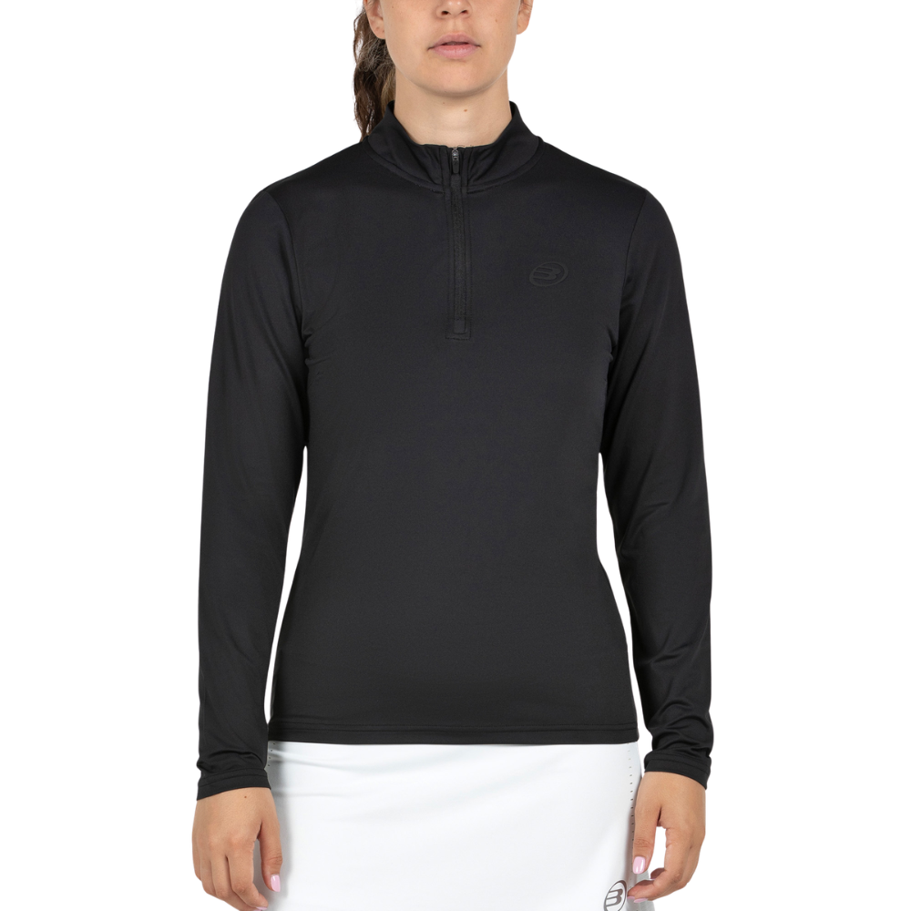 Bullpadel Becal Black women's long-sleeved T-shirt - Esprit Padel Shop